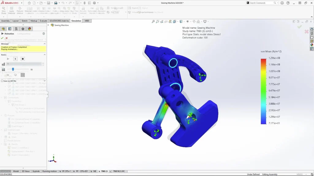 SOLIDWORKS Simulation Nonlinear